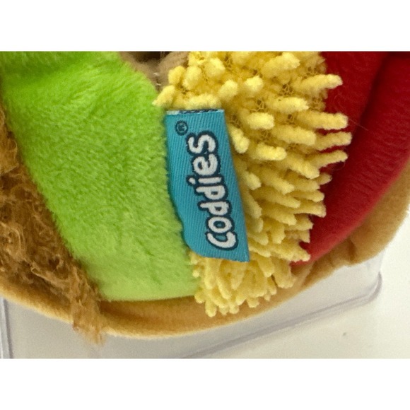 Coddies Taco Slippers Funny Plush Food Novelty Slippers Comfort Cozy - Picture 4 of 6
